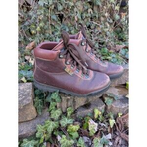 Vintage Vasque Sundowner Gore-Tex Leather Hiking Boots - Italy - Men's 7 M